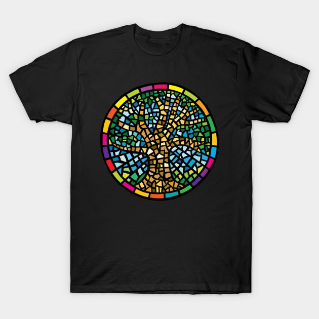 Tree Mosaic T-Shirt by AVEandLIA